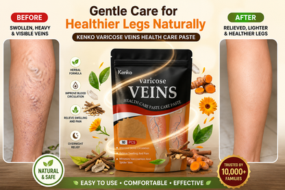 Kenko Spider &amp; Varicose Vein Patches | Natural Herbal Therapy