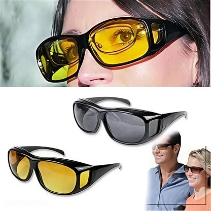 Day & Night HD Vision Wrap Around Goggles