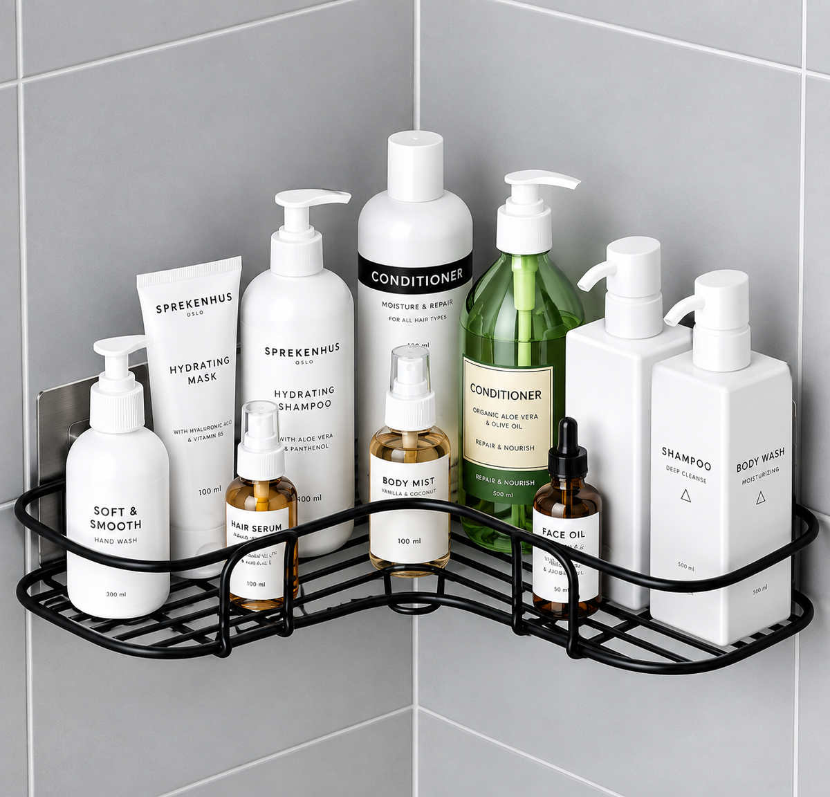 Bathroom Corner Shelf Pack of 2
