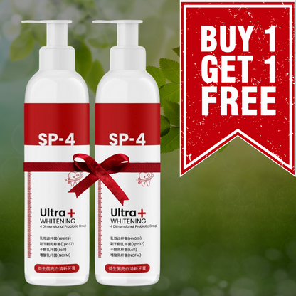 SP-4 Ultra Whitening Probiotic Toothpaste (Buy 1 Get 1 Free)