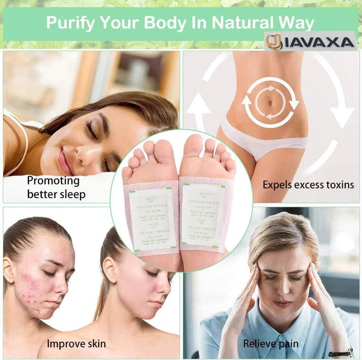 🌿100% Herbal Premium Detox Foot pads (BUY 1 GET 3 FREE)🌿