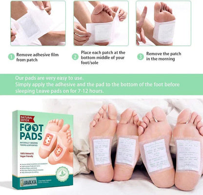 🌿100% Herbal Premium Detox Foot pads (BUY 1 GET 3 FREE)🌿