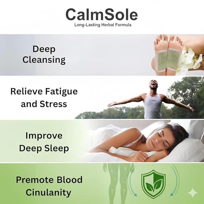 🌿100% Herbal Premium Detox Foot pads (BUY 1 GET 3 FREE)🌿
