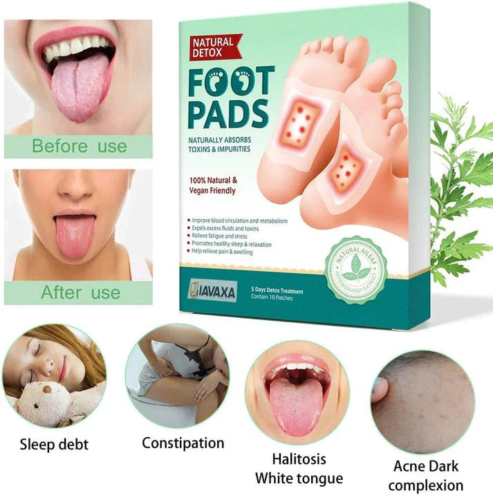 🌿100% Herbal Premium Detox Foot pads (BUY 1 GET 3 FREE)🌿